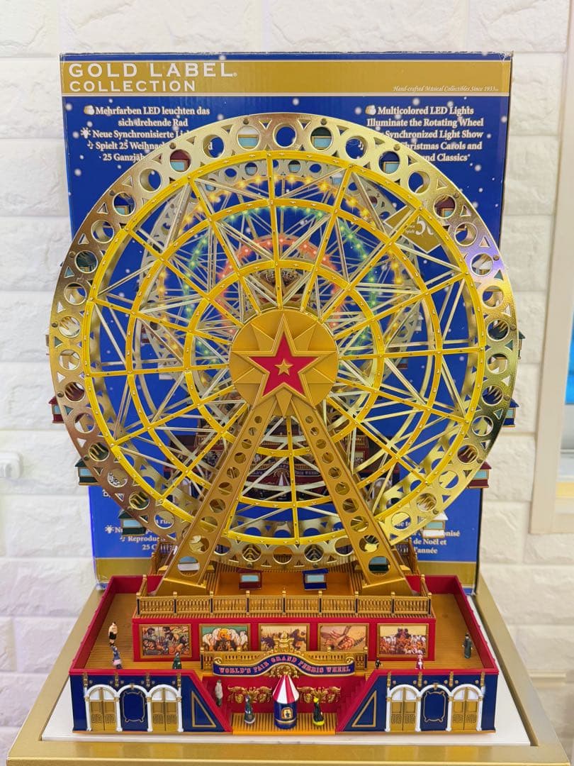 Mr. Christmas 大観覧車 イルミネーション オルゴール 90周年