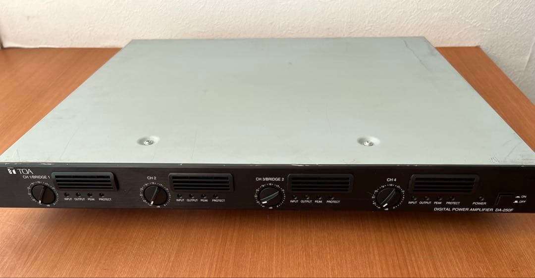 TOA ( ティーオーエー ) / DA-250F　デジタルアンプ　③