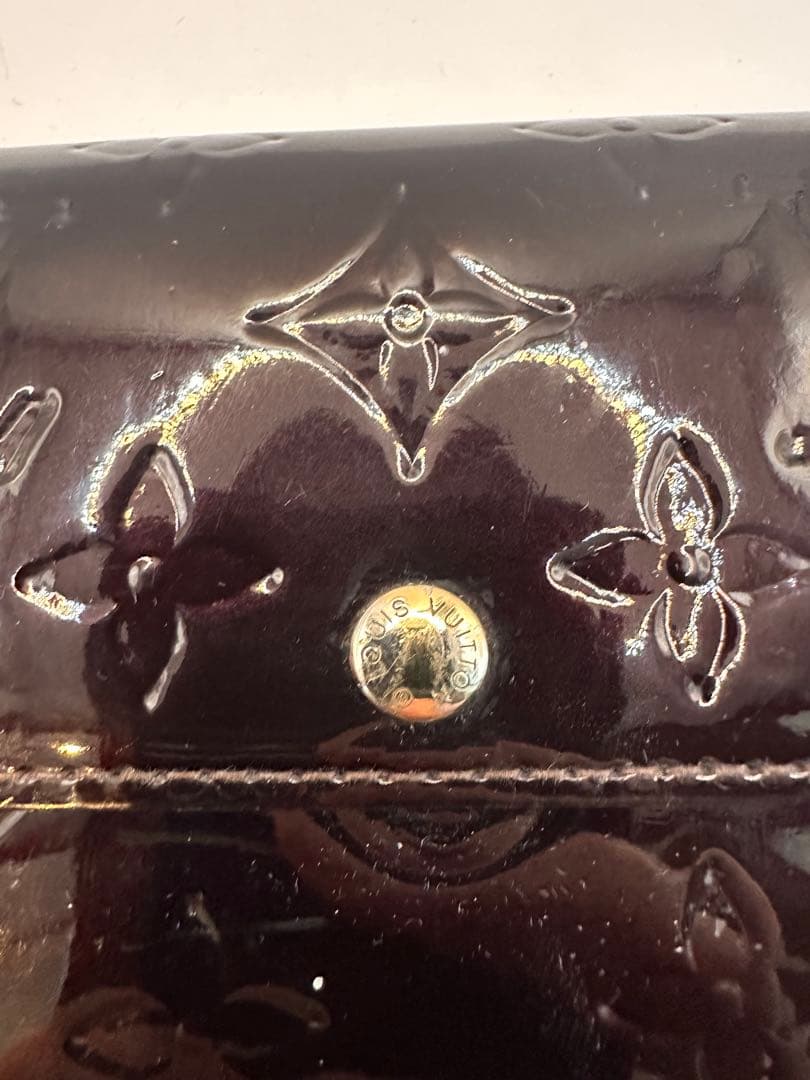 限定値下げ‼️Louis Vuitton✨️ ブラック 黒 レザー 長財布 ヴェルニ