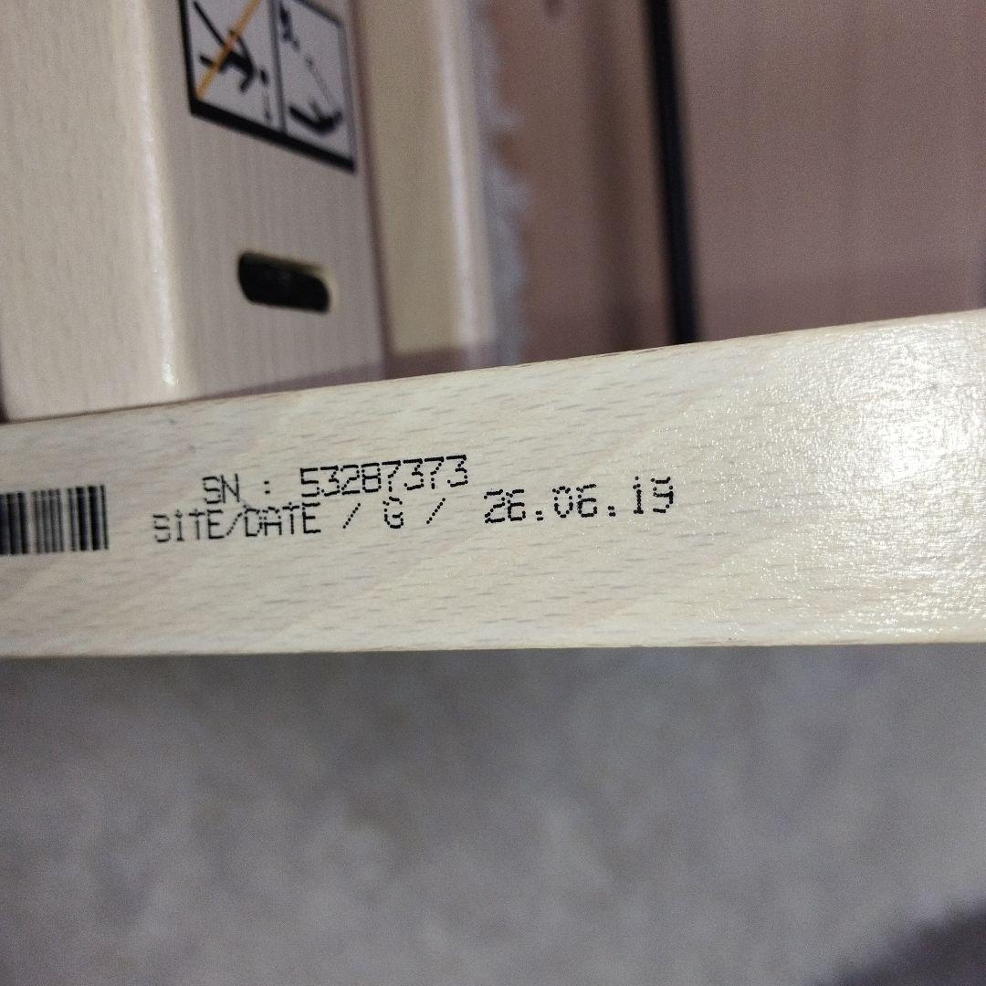 極美品　STOKKE　トリップトラップ　シリアル5　ストッケ　ホワイトウォッシュ