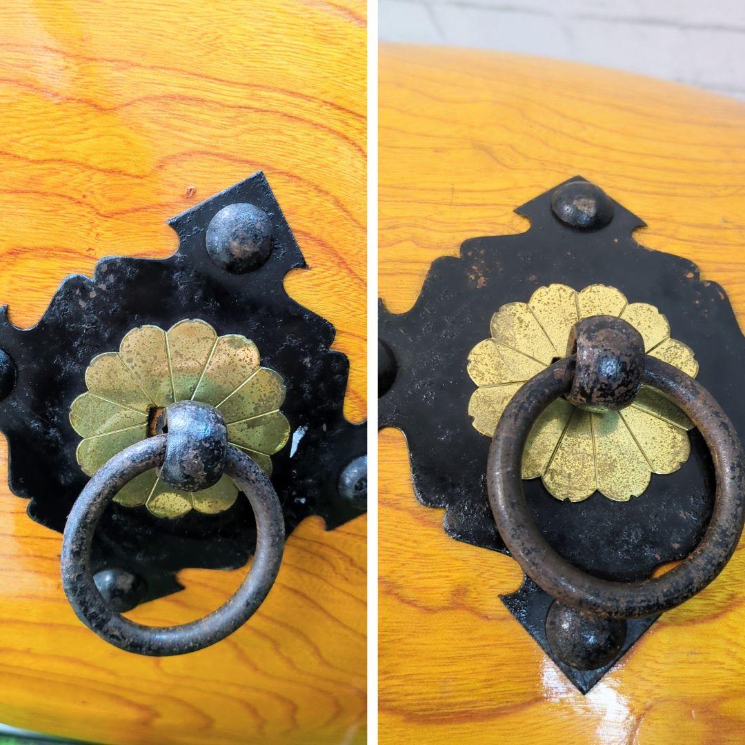 【良品】 和太鼓　長胴太鼓　1尺6寸　高級太鼓