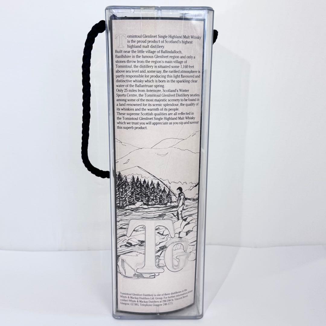 ウイスキー TOMINTOUL GLENLIVET Scoth Whisky 750ml