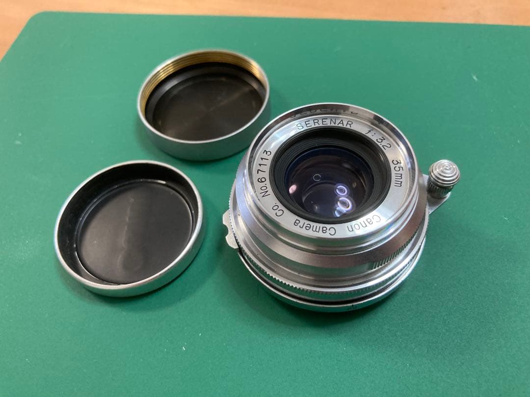 希少　Canon セレナー 35mm F3.2 ライカ Lマウントレンズ