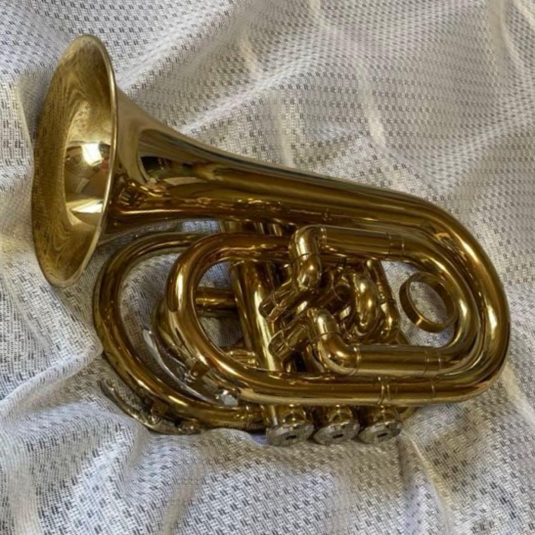 ケルントナー ポケットトランペット B♭ 中古品