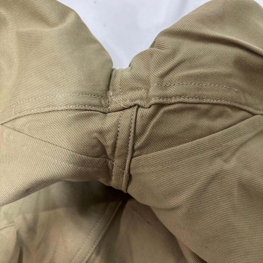 フランス軍　50's M52 チノパン デッドストック 実物　官給品　神サイズ