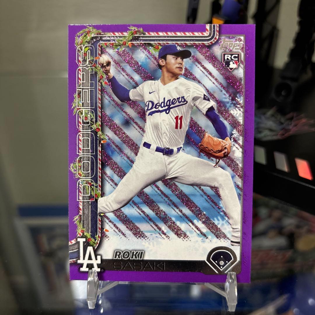 佐々木朗希　2025 topps シリアル　99