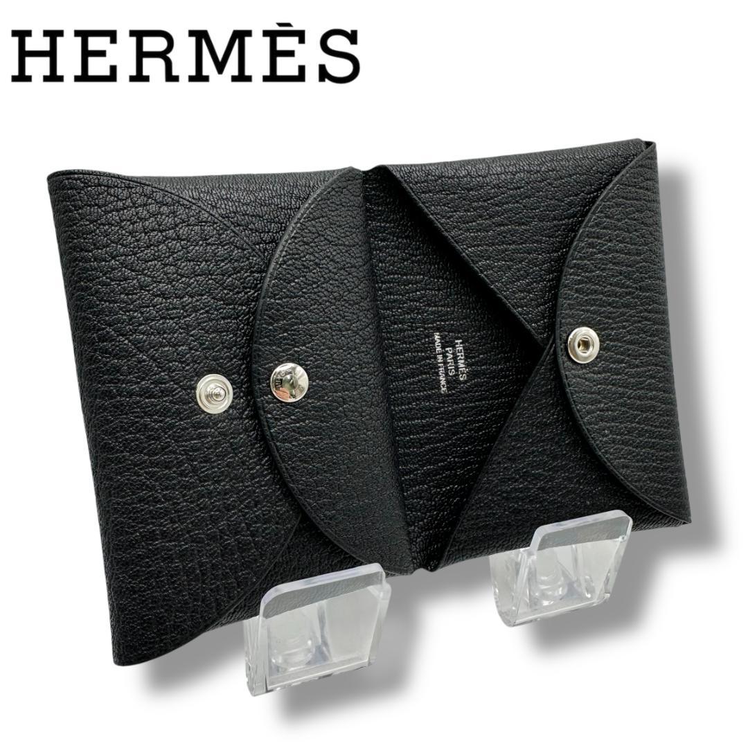 ✨新品未使用✨エルメス カルヴィ デュオ シェブルミゾル ケース W刻印