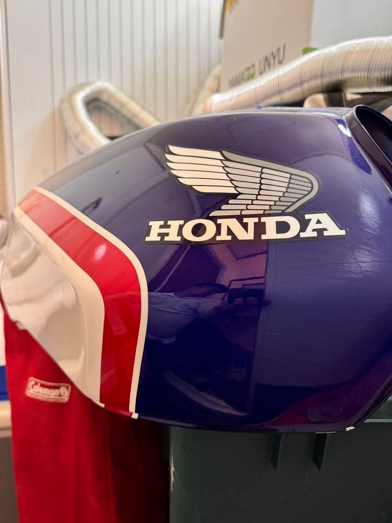 CBX400F 外装セットタンクBEET 1型純正カラー　青白当時物