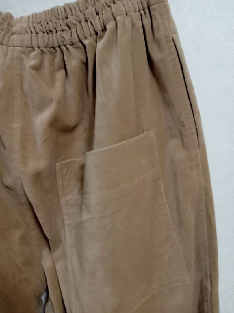 veritecoeurベルベティパンツ・ベージュVC-2519