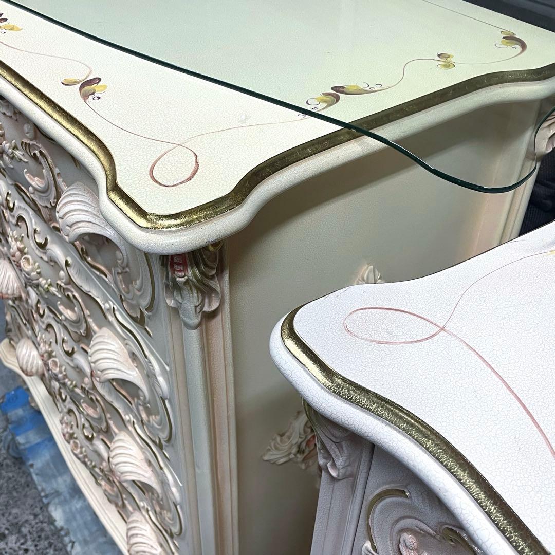 4段チェスト　ロココ調　猫脚 プリンセス ヨーロピアン 姫系⑥