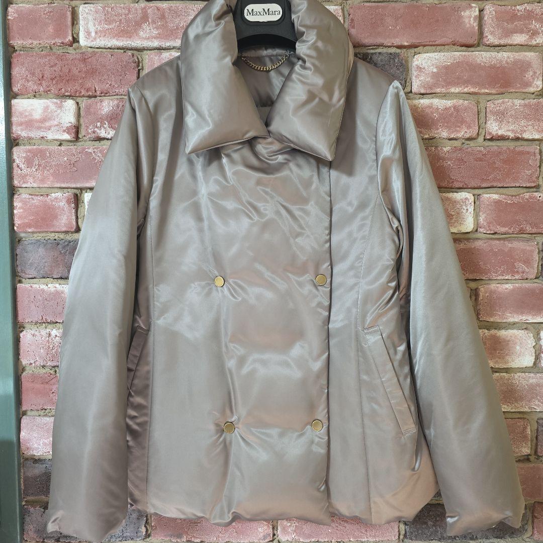 【美品】EPOCA エポカ エアリー リバーシブルショート ダウン　 40