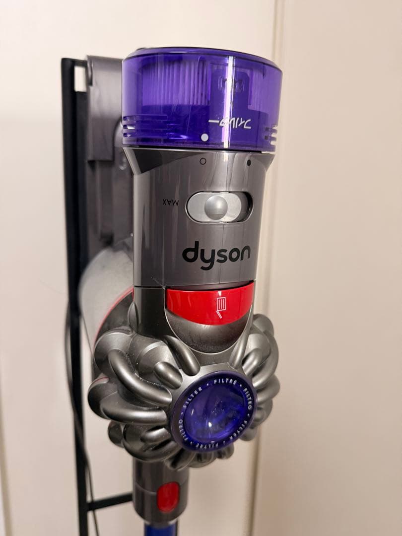 美品⭐︎dyson v8 slim fluffy origin スタンド付き