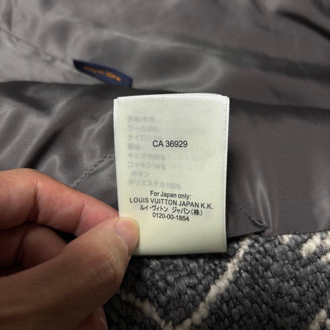 未使用　ルイヴィトン　シックカラーレス ウールジャケット　ツイード　97.6万円