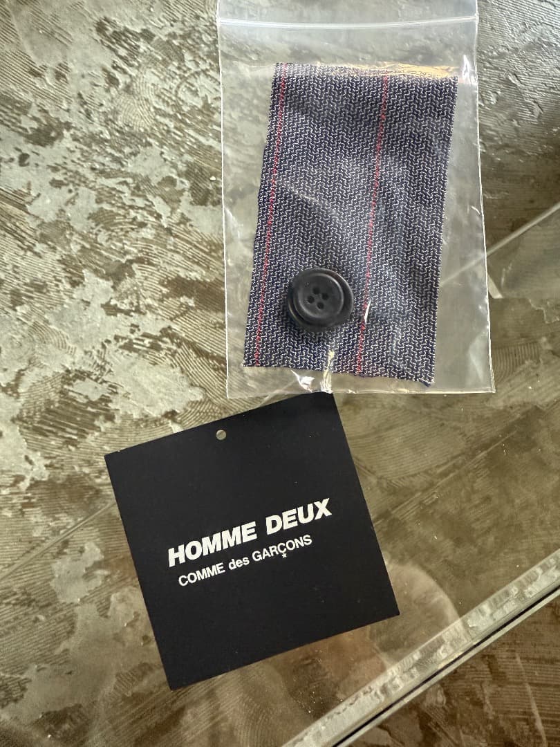 ¥99000 COMME des GARCONS HOMME DEUX ポリ縮絨