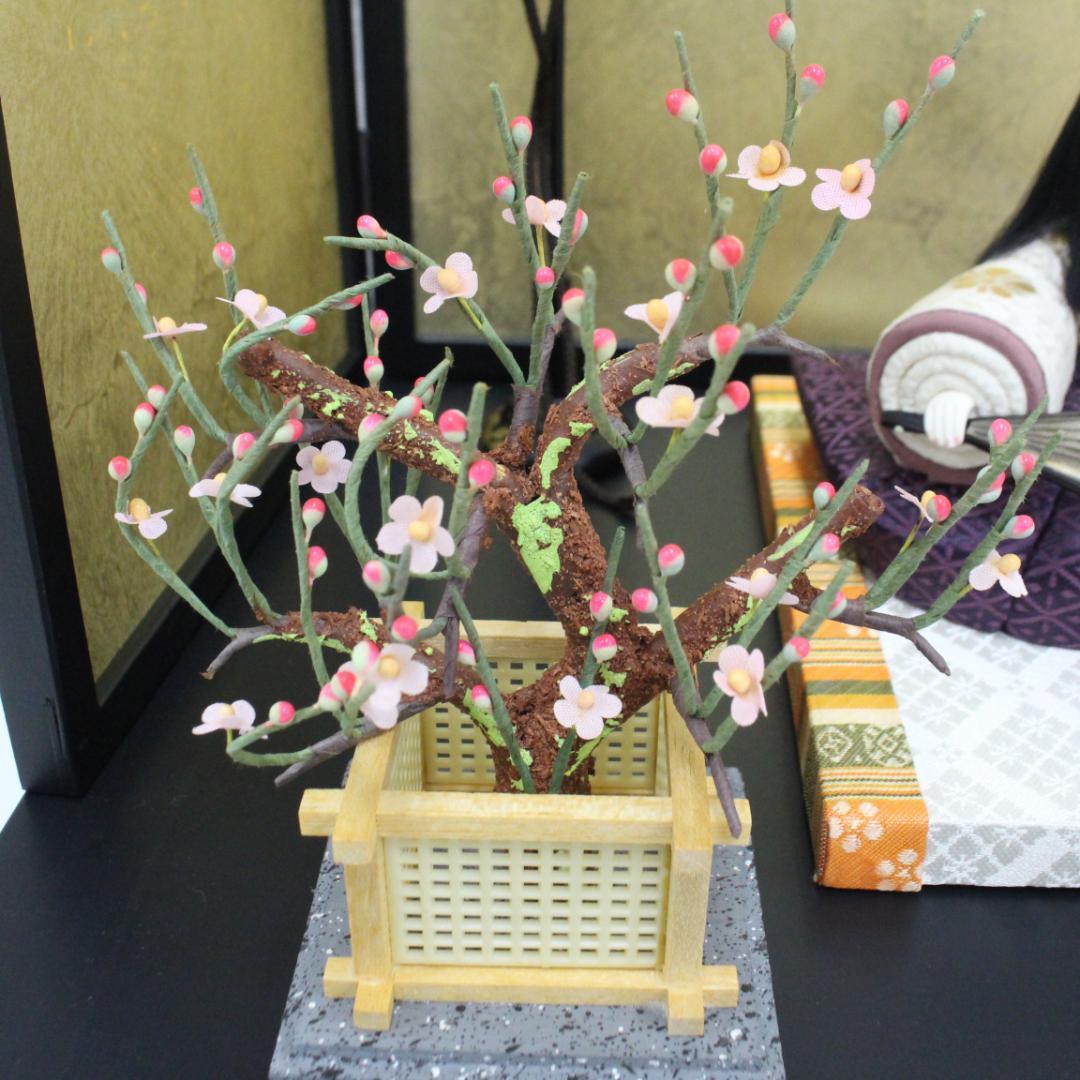 ◇特選 人形 無形文化財 原米州 古典巻袖雛 親王飾り 雛人形 米州人形