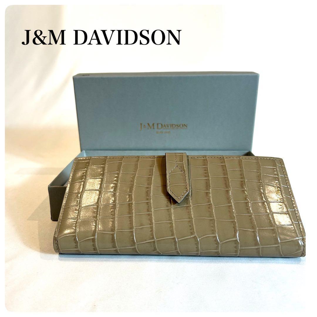 H*a様 ✨極美品✨J&M DAVIDSON ロサンジ ロング フォルド ウォレ