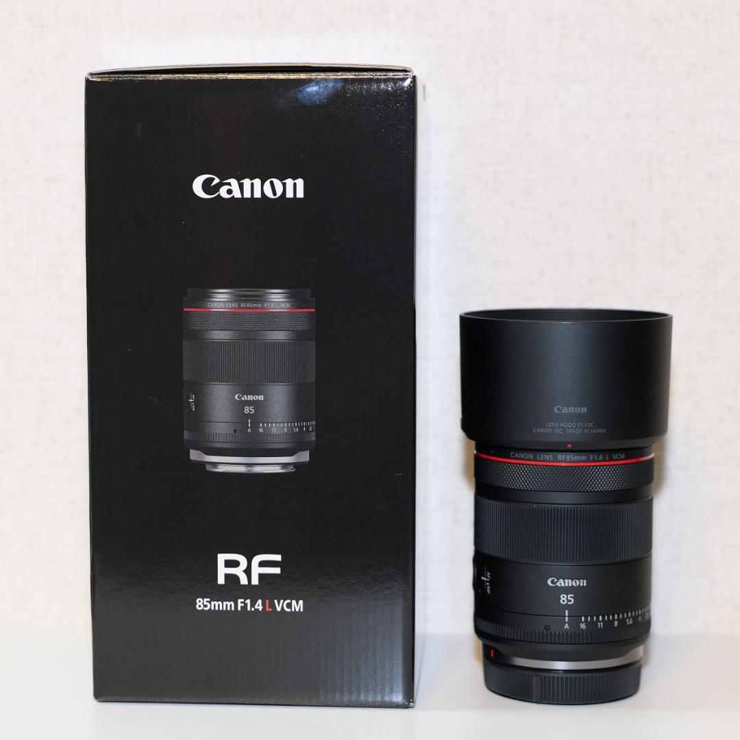 【使用回数１回 美品！】キヤノン Canon RF85mm F1.4 L VCM