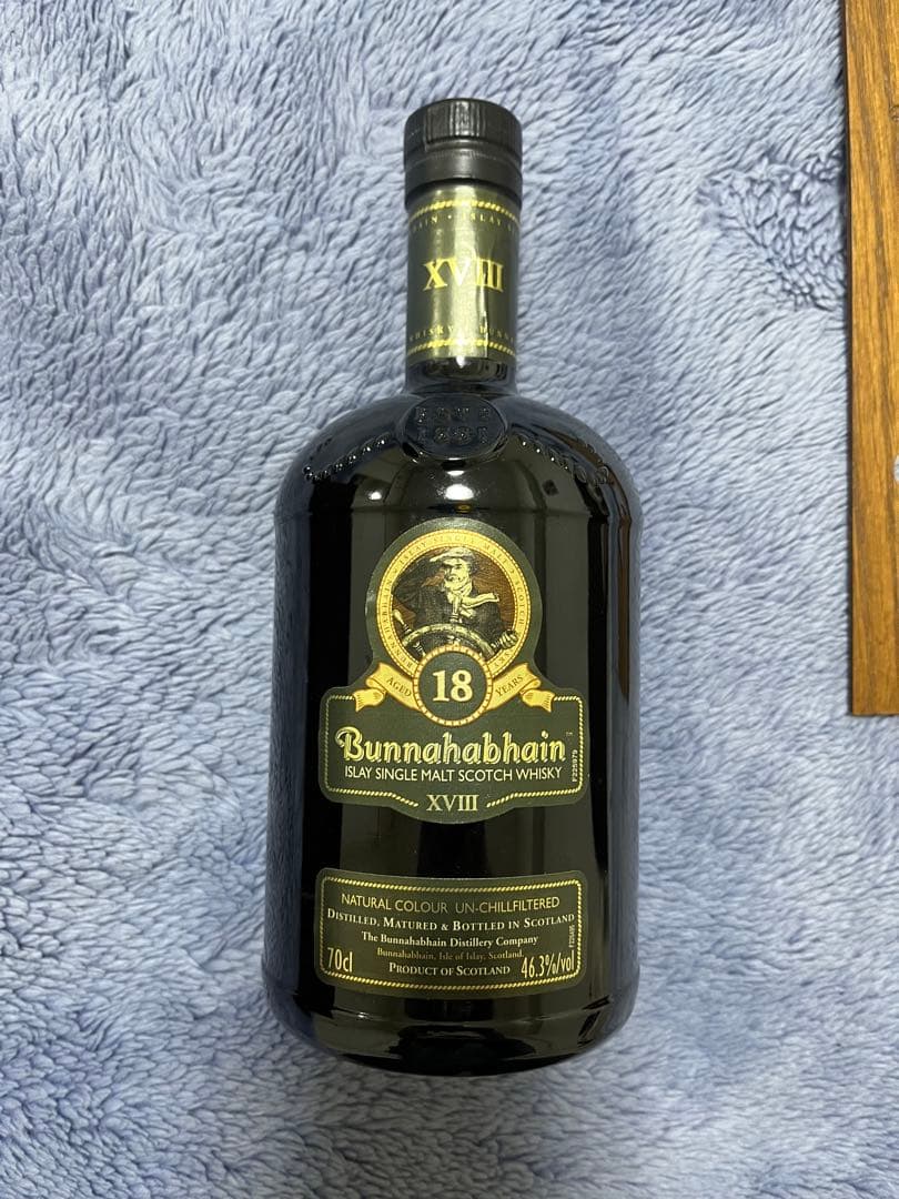 稀少品Bunnahabhain 18年 ウイスキー 46.3％700ml