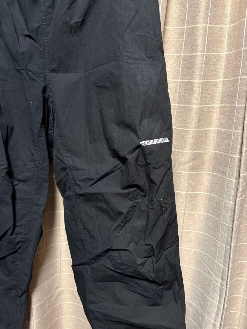 NEIGHBORHOOD ナイロンパンツ テーパード イージー コットン