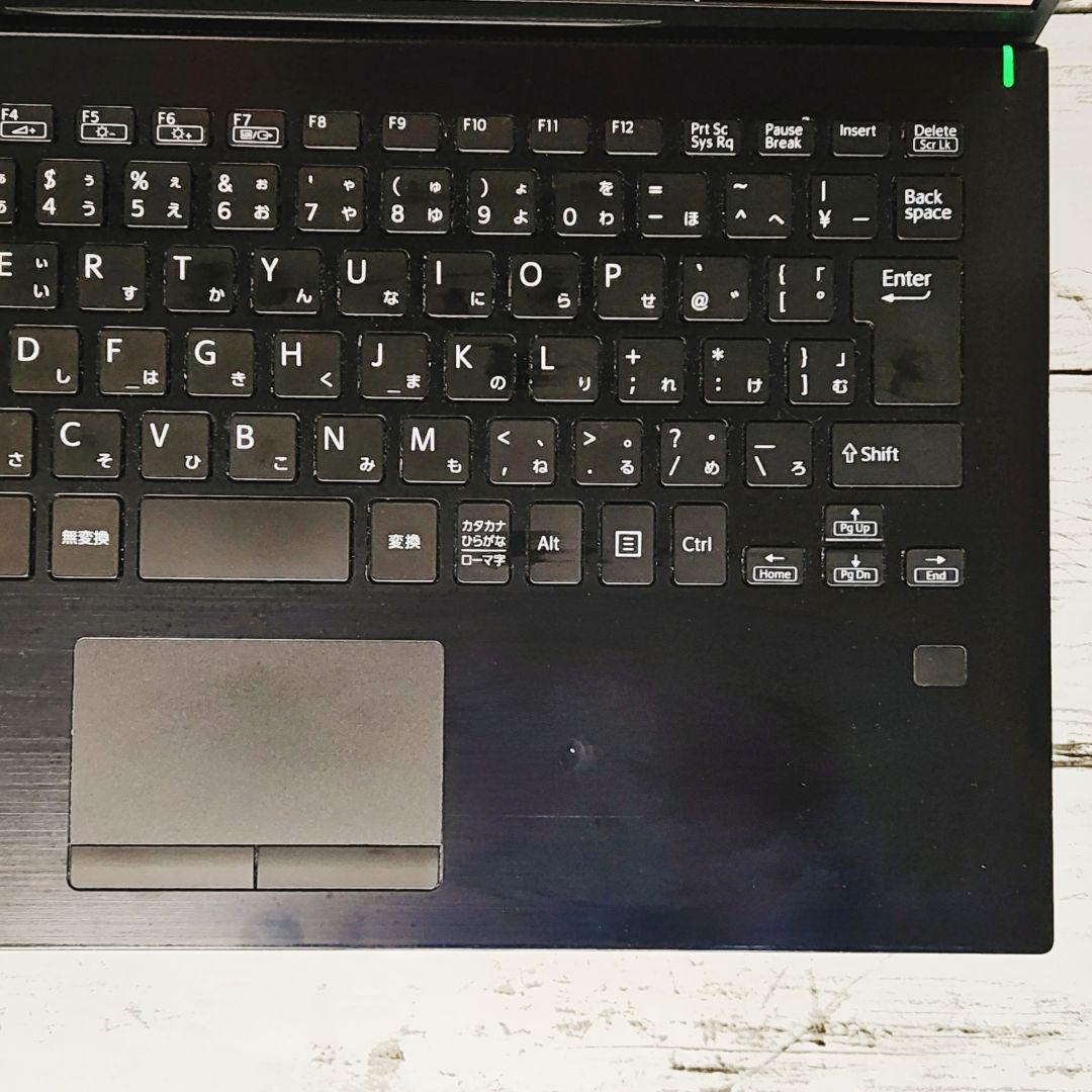 早い者勝ち！美品 VAIO 第10世代Corei5 薄型 ノートパソコン SSD