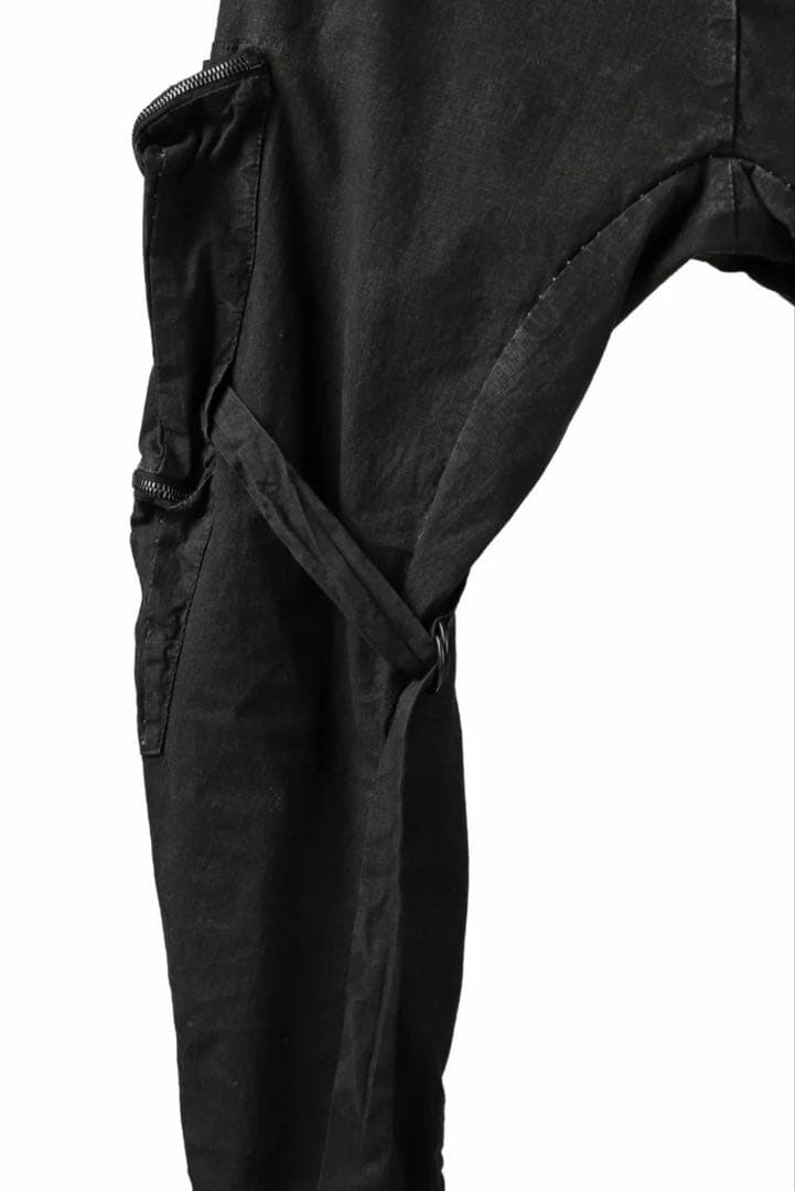 masnada BONDAGE ZIP CARGO TROUSER/ユリウス