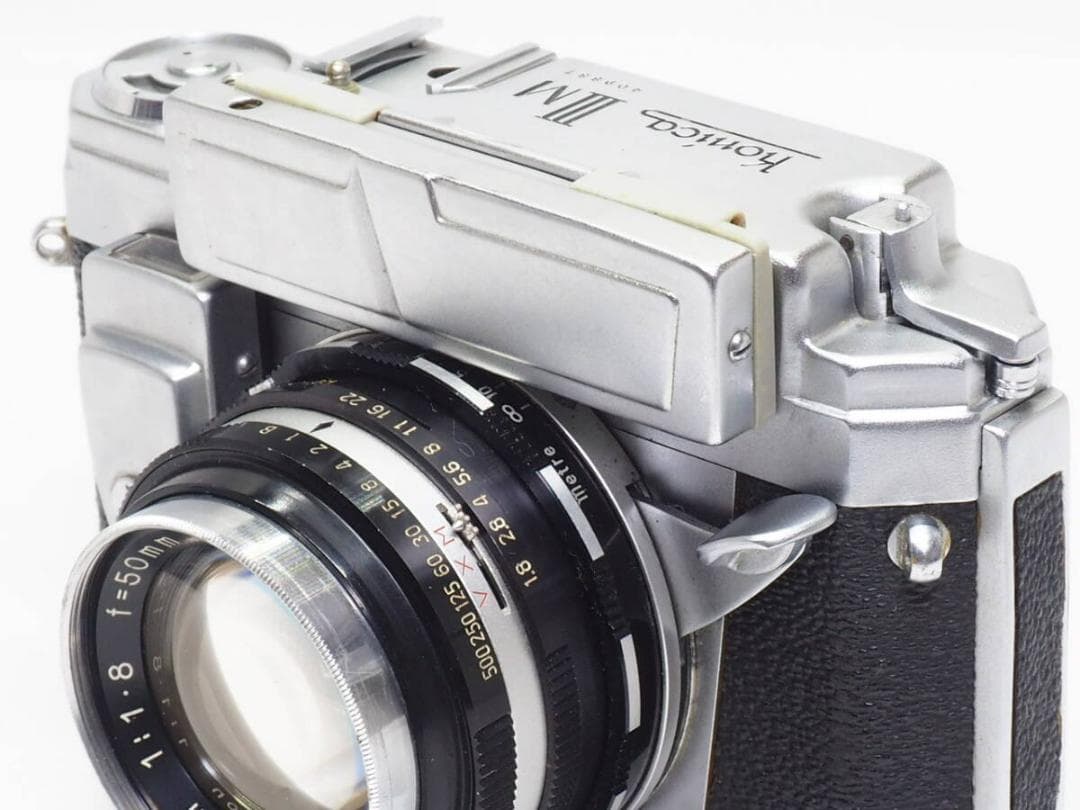 美品■ Konica III M HEXANON 50mm F1.8 露出計稼働