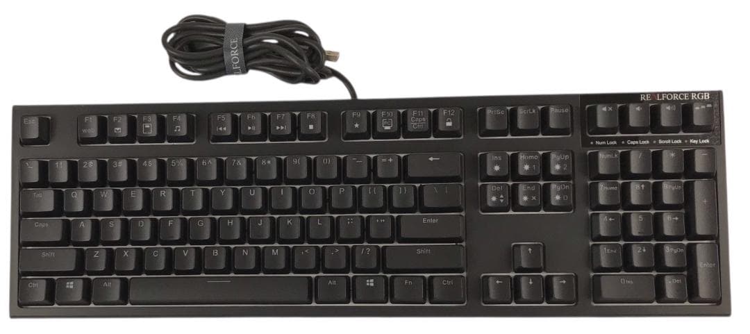 東プレ REALFORCE RGB US 108キーUSB英語配列 AEAX01