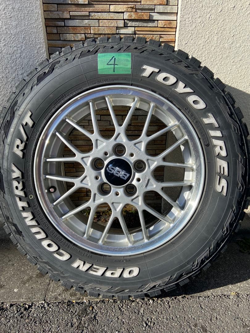 三菱純正BBSホイール&OPEN COUNTRY R/T 16インチ 4本セット