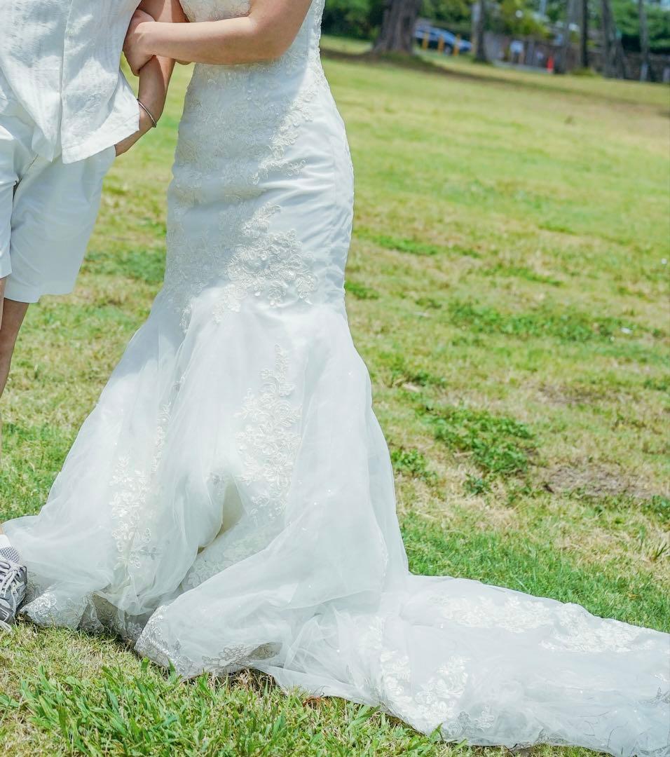 【大特価】YNS マーメイドドレス　ウェディングドレス　マーメイドライン