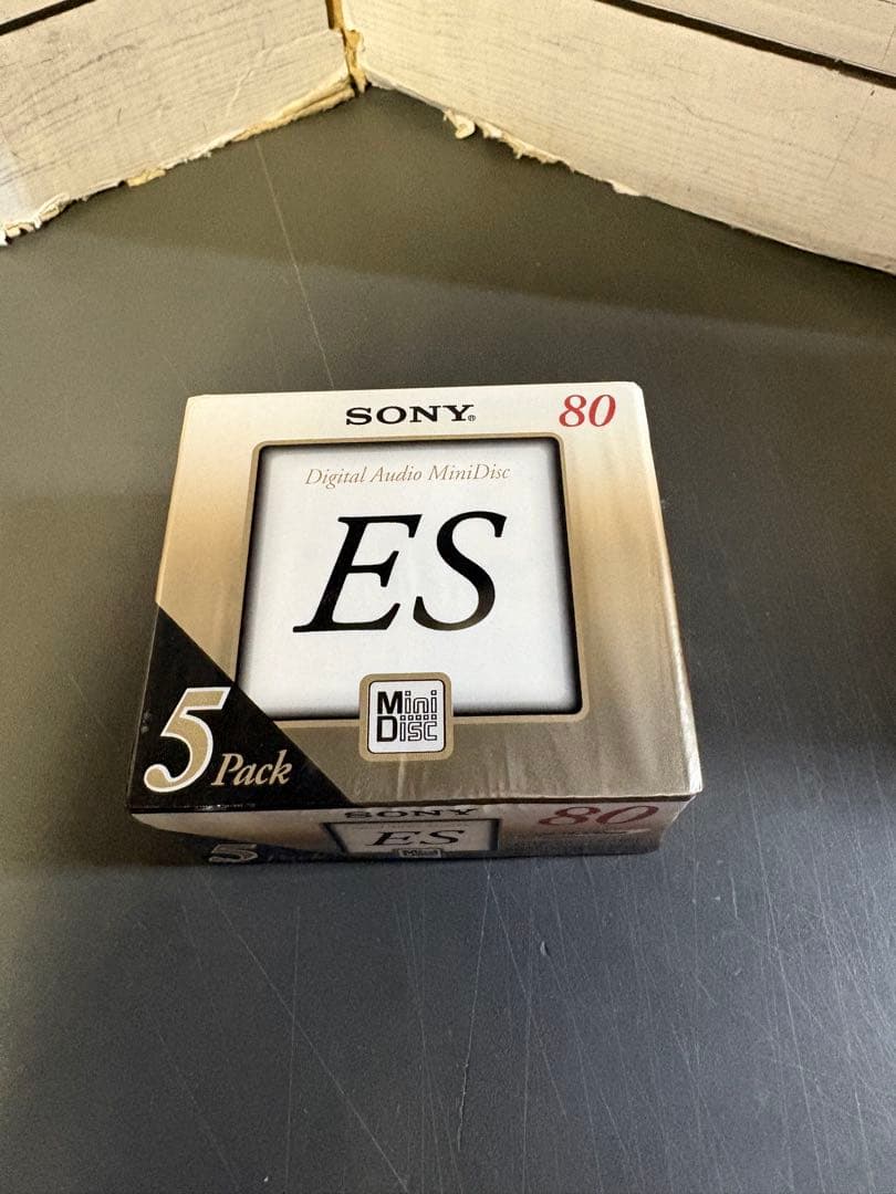 SONY 録音用ミニディスク　MD 5パック　ES