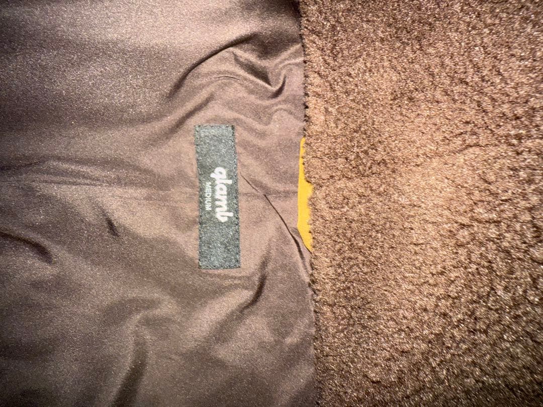 glamb チェック柄 ダッフルコート