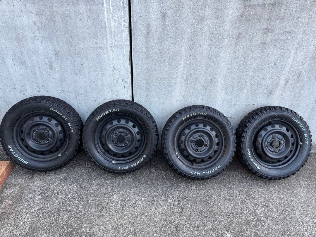 [zakkyさん専用］MUDSTAR RADIAL M/T タイヤ 4本セット
