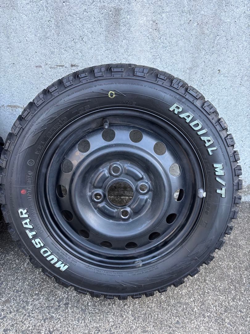 [zakkyさん専用］MUDSTAR RADIAL M/T タイヤ 4本セット
