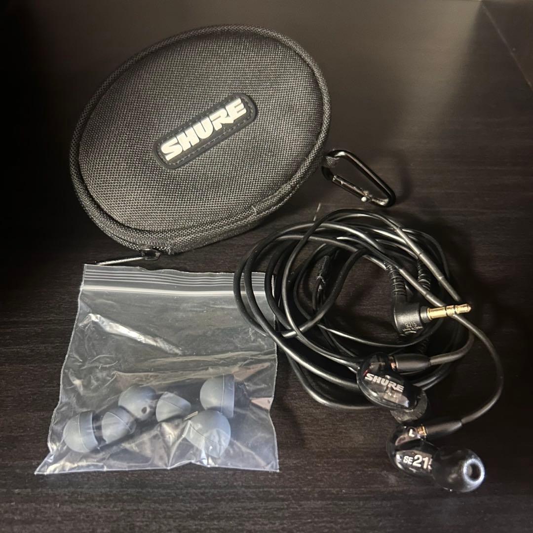 SHURE SE215 有線イヤホン ブラック