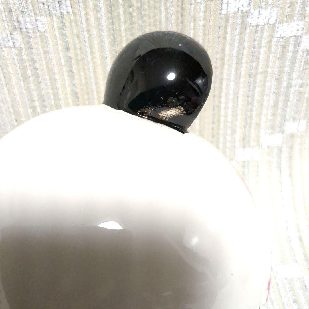 内藤ルネ　パンダ陶器貯金箱　昭和レトロ　お花パンダ