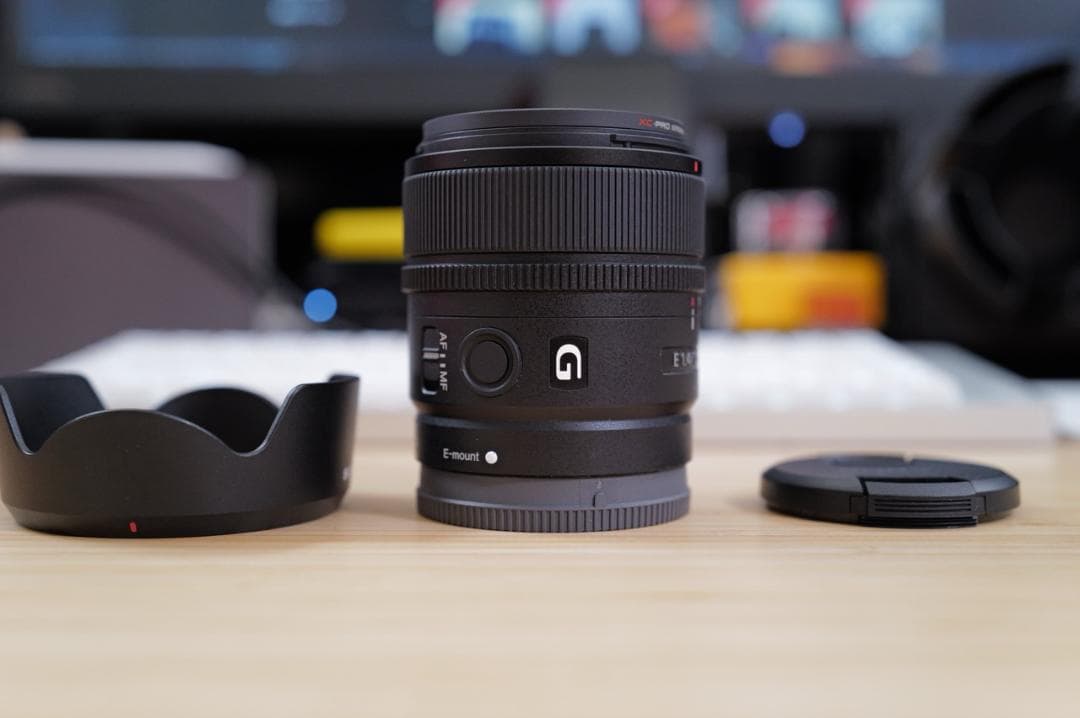 【美品】SONY E 15mm F1.4 広角 単焦点レンズ SEL15F14G