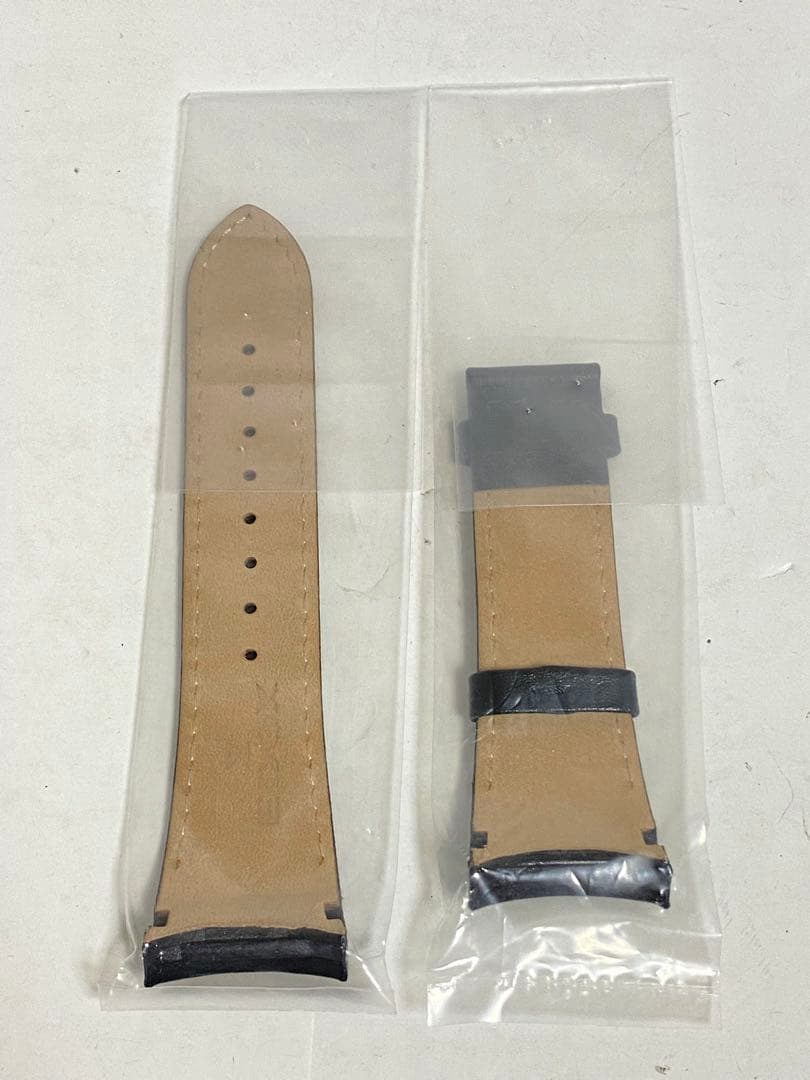 【時計同時購入のみ】オプション特価EDOX 純正（新型）オレンジステッチ革ベルト