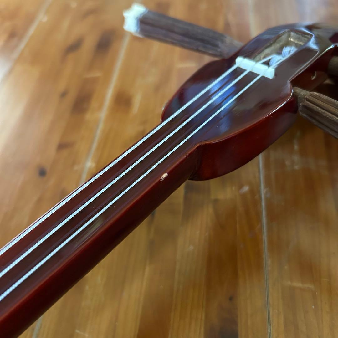 ◼️宮古島から③◼️スンチー紫檀本皮三線◼️女性◼️沖縄◼️初心者◼️サンプル音源◼️強化張◼️