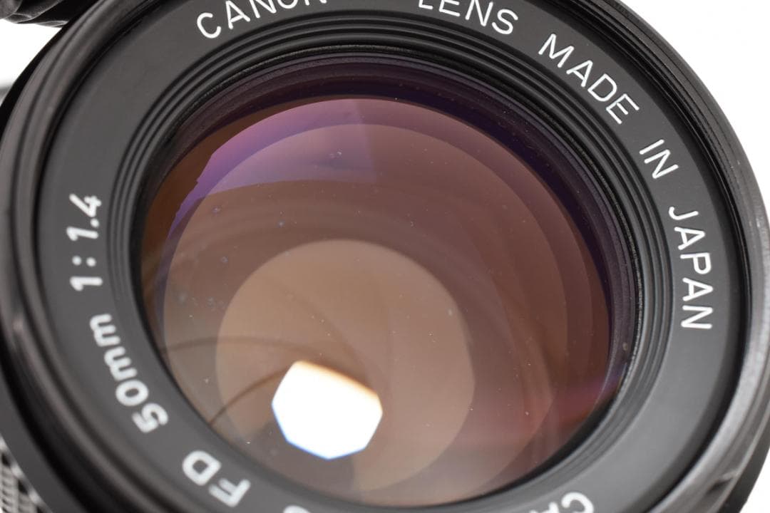 超美品 CANON キャノン NEW FD 50㎜ f1.4 M627