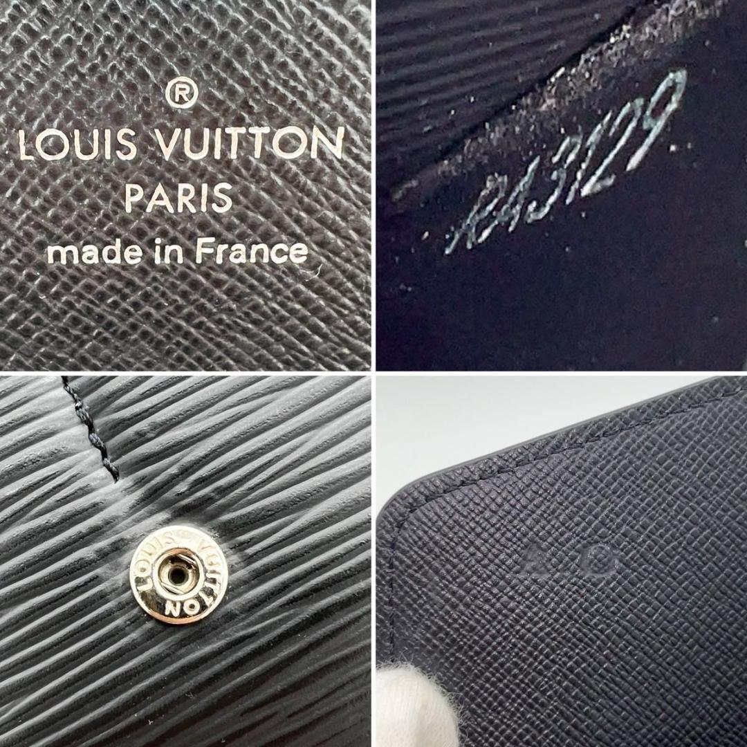 【美品】ヴィトン エピ ポルトフォイユ サラ 長財布 黒 ブラック M60582