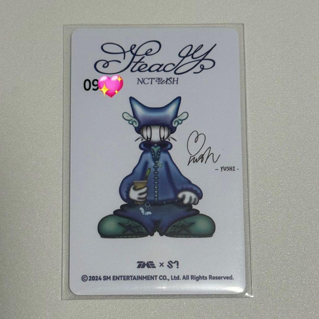 NCT WISH ユウシ QQ Music トレカ 5星 9n番