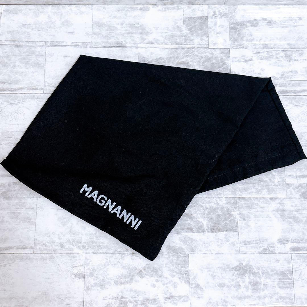 極美品✨マグナーニ 25470 外羽根 オパンケ 黒 保存袋付 43 27cm