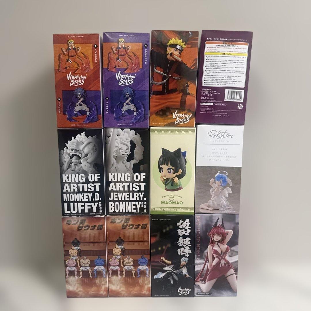 プライズフィギュア 12体