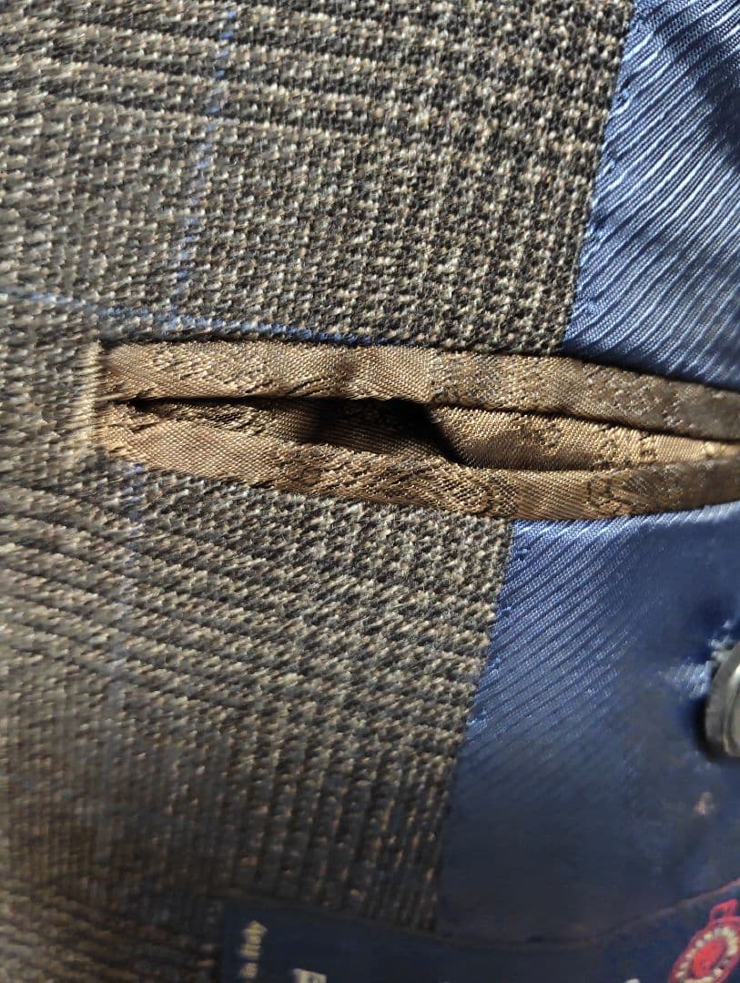 けんてぃぬす様　スーツ　セットアップ　ブラウングレー　チェック