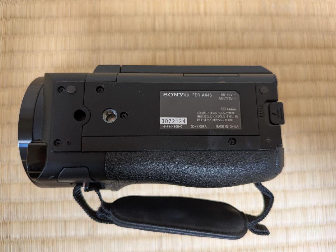 SONY FDR-AX45 4Kビデオカメラ 本体