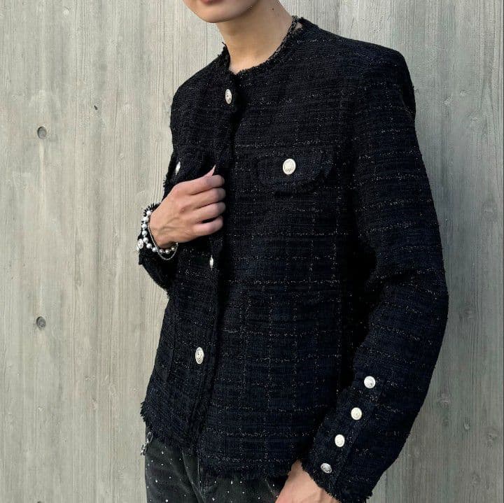 ALUDE アルード 韓国 ツイード ジャケット 完売品 Y2K