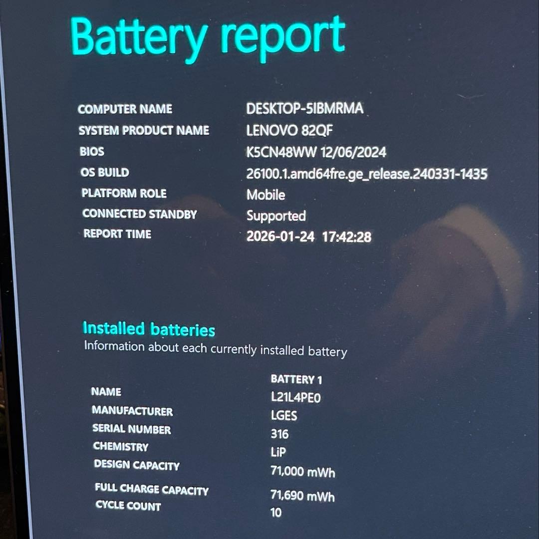 【ジャンク】Lenovo Yoga 7 14ARB7