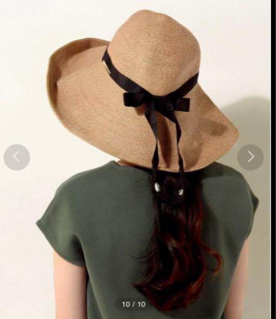 Athena New Yorkの編み込みキャペリンハット　SHIHO✨美品