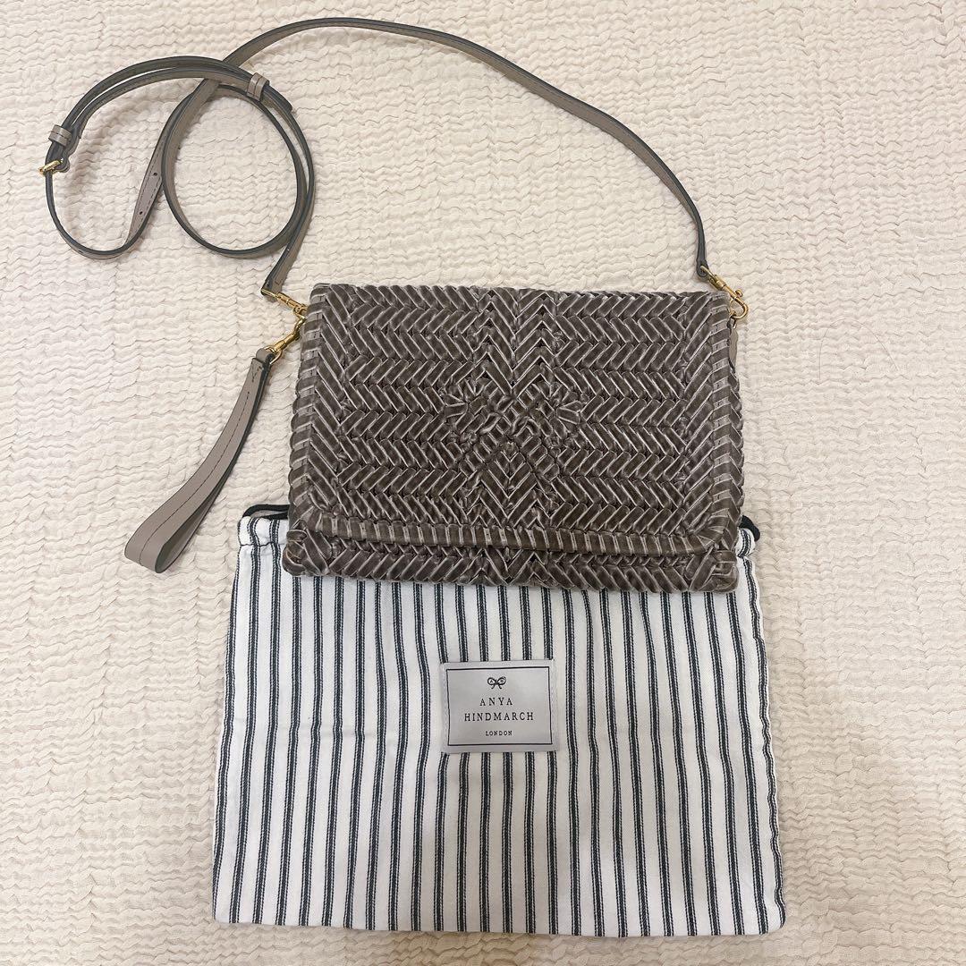 【美品】アニヤハインドマーチ ニーソン 2wayバッグ クラッチ