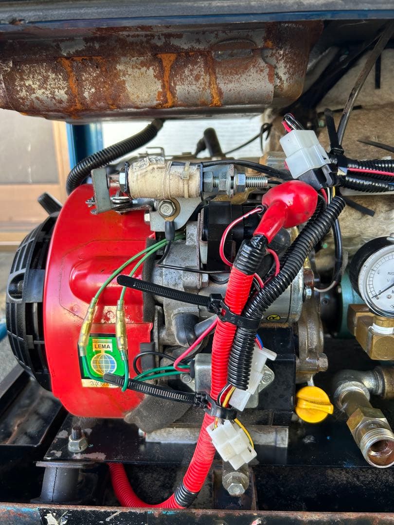 ★ツルミHPJ-5ESM高圧洗浄機防音ガン・高圧ホース・給排水ホースセット